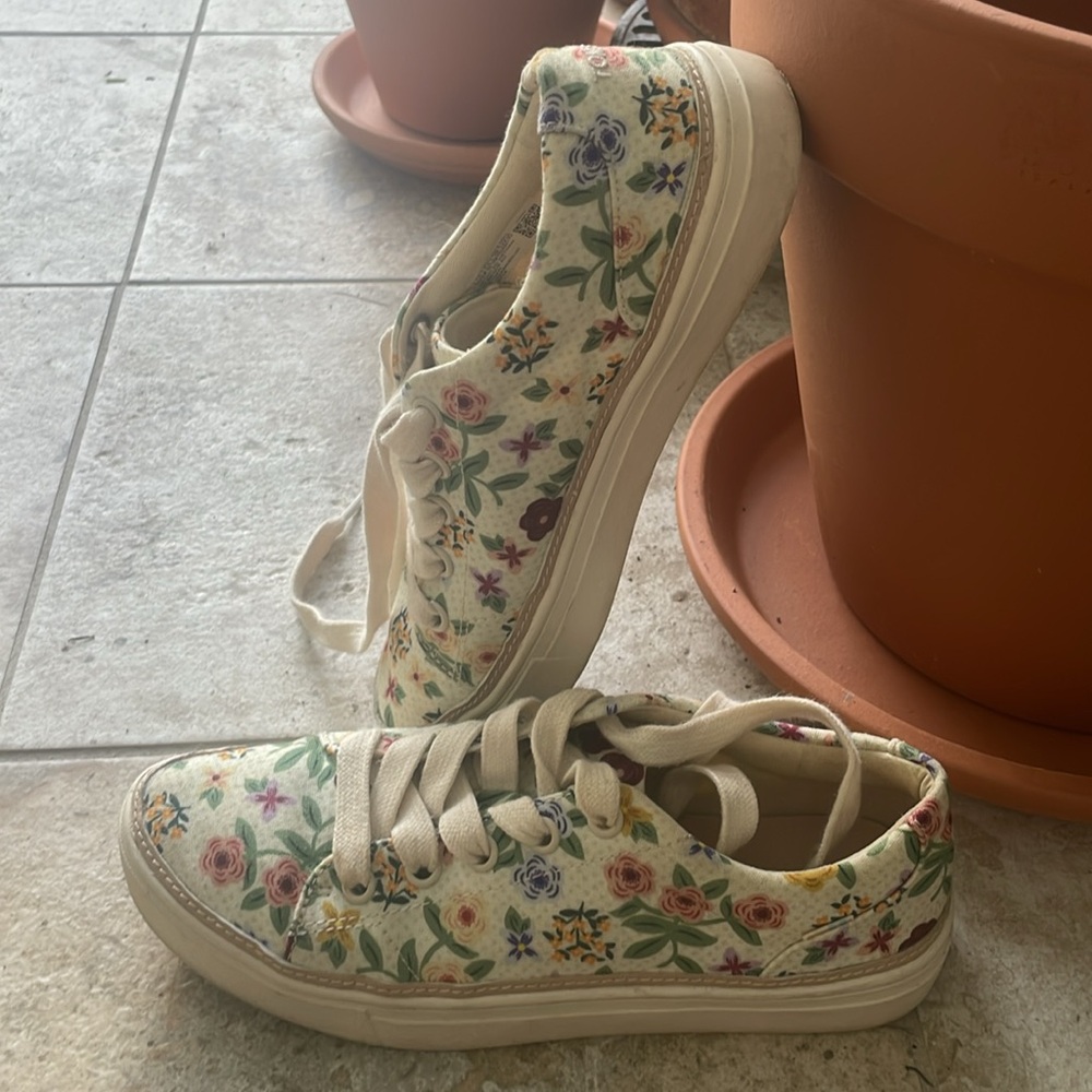 Toms Flower Sneakers